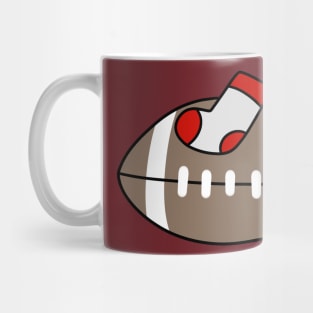 Sock and Football Mug